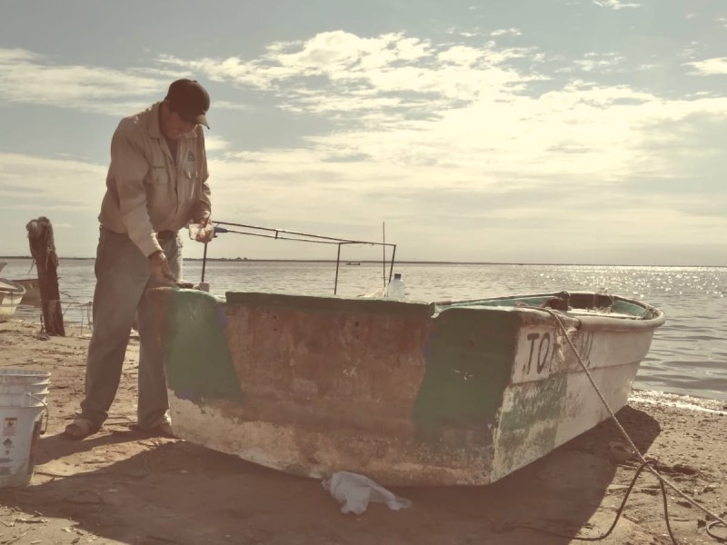 A como pueden se preparan para la pesca del camarón