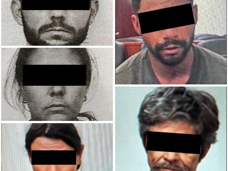 A la cárcel 5 por narcomenudeo en Cajeme
