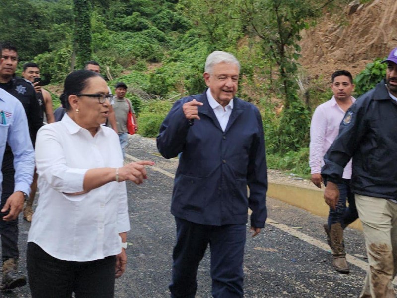 A pié busca Amlo llegar a Acapulco