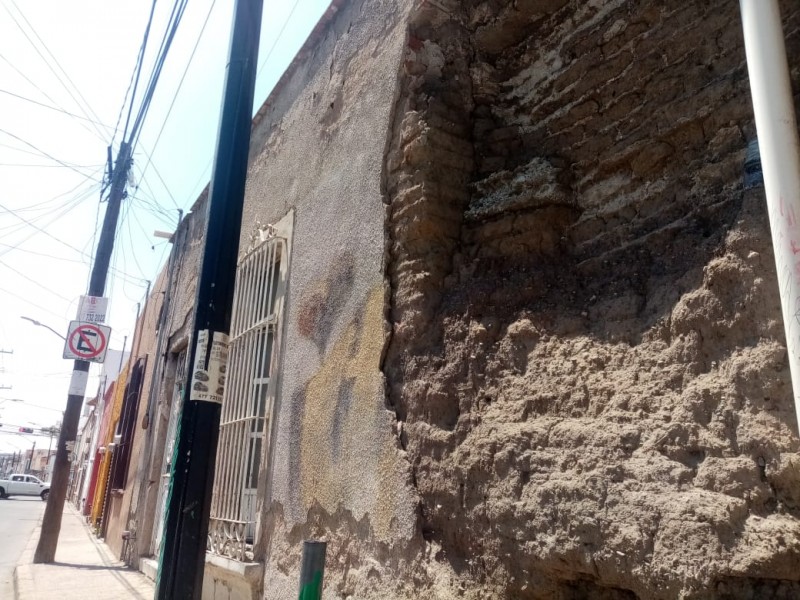 A punto de caer fincas en zona céntrica de León