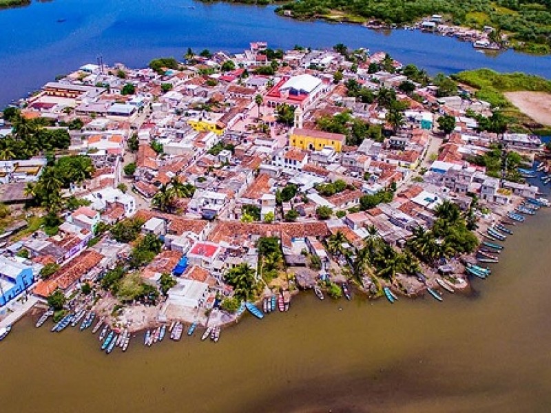 A punto de culminar obras de mitigación en Isla Mexcaltitán