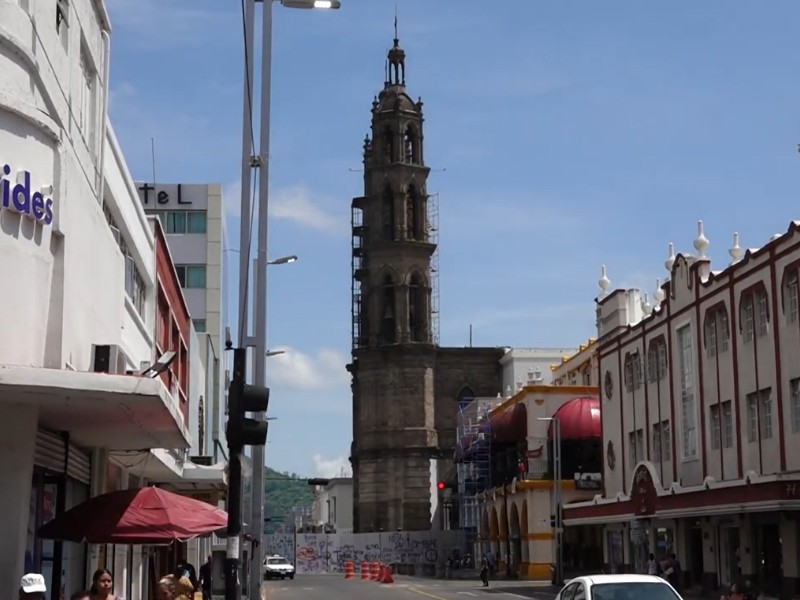 A tres años, poco avance en la restauración de la Catedral
