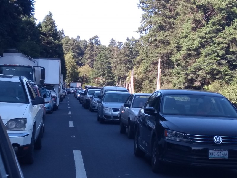 A vuelta de rueda la carretera México-Toluca