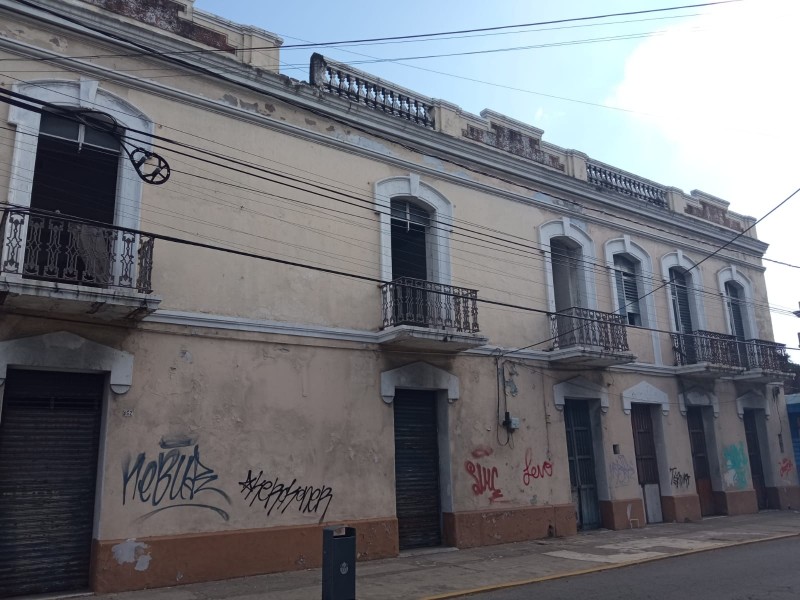 Abandonada casa de Benito Juárez en Veracruz