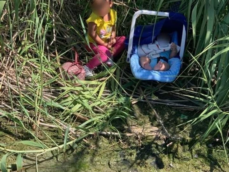 Abandonan a dos niños migrantes en la frontera de Coahuila