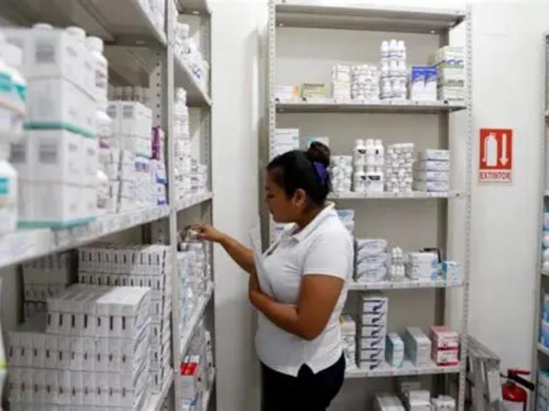 Abastecimiento de medicamentos en Michoacán alcanza el 80%
