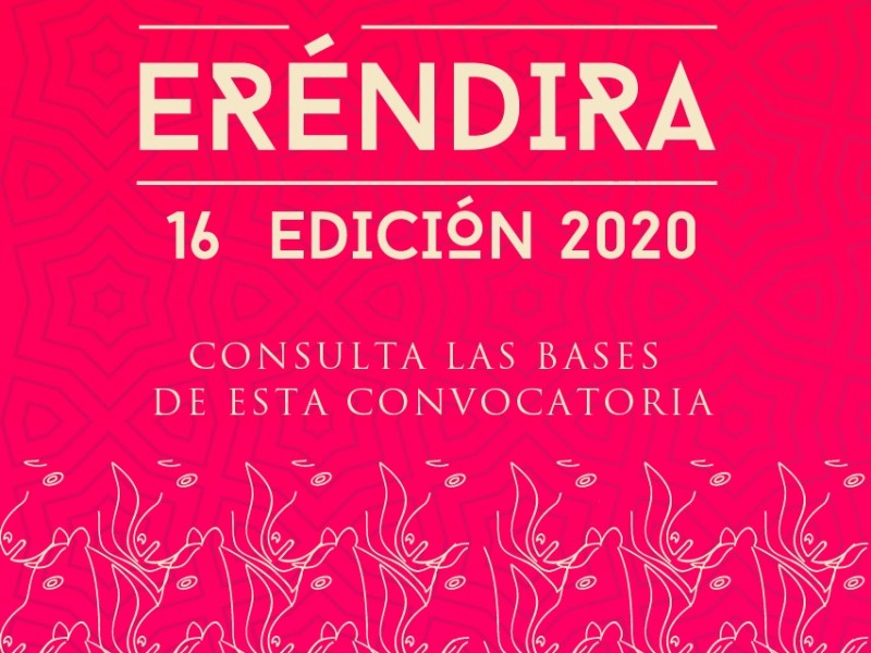 Abierta convocatoria al Premio Estatal de las Artes Eréndira 2020