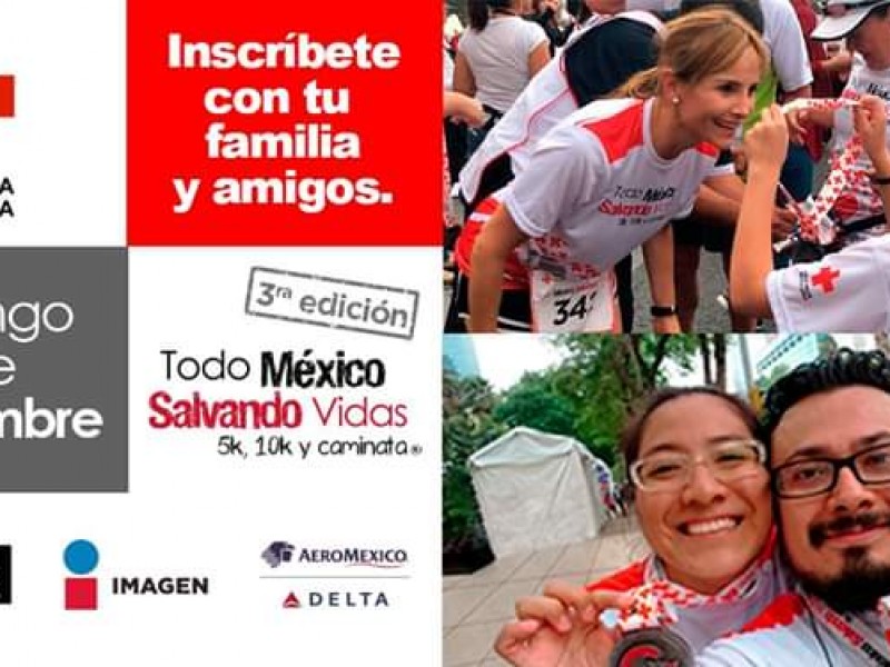 Abiertas inscripciones para carrera Todo México salvando vidas