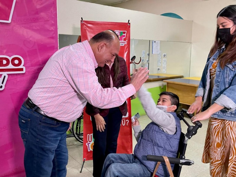 Abre DIF Municipal convocatoria a becas de discapacidad