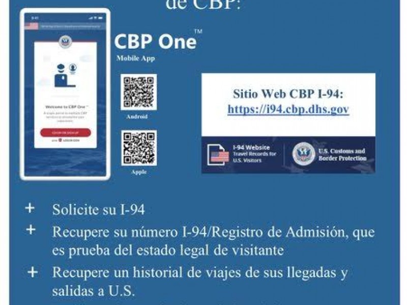 Abre Estados Unidos solicitud de permisos de internamiento en línea