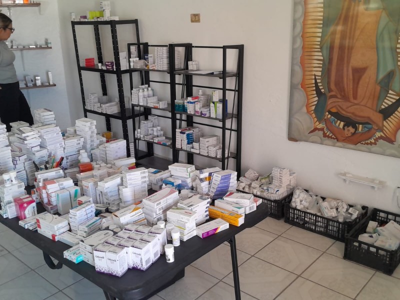 Abren banco de medicamentos en Santuario Guadalupe