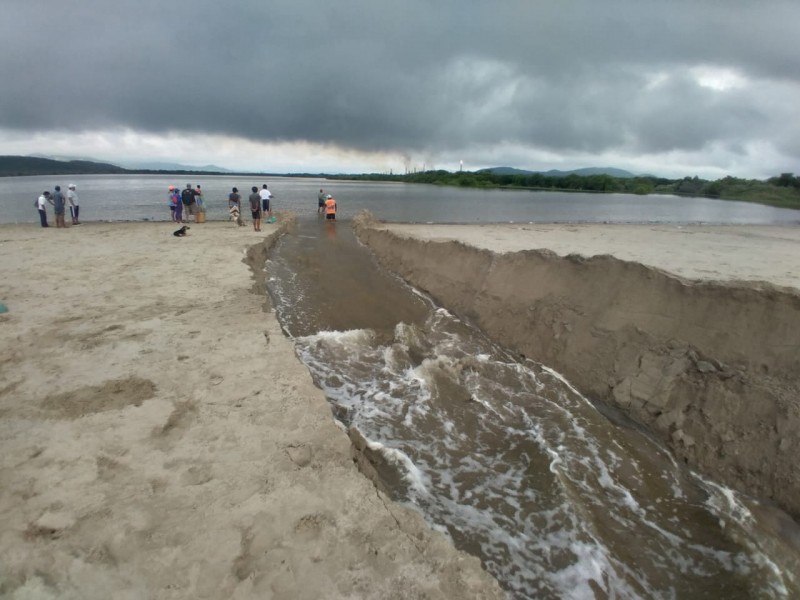 Abren bocabarra en la Ventosa para evitar inundaciones