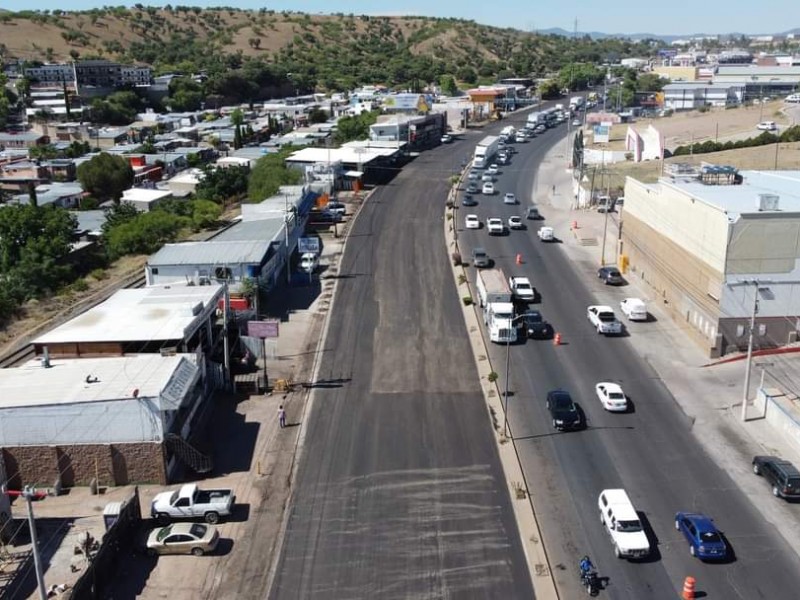 Abren circulacion a primer tramo reparado de prolongacion Obregon