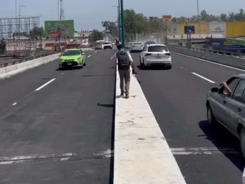 Abren circulación en puente vehicular de Lázaro Cárdenas