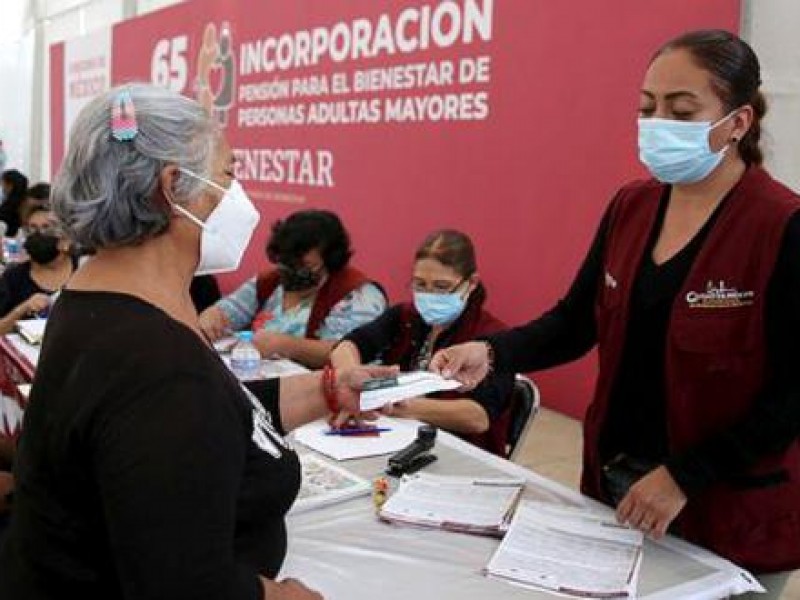 Abren fechas para registro de adultos mayores para pensión Bienestar