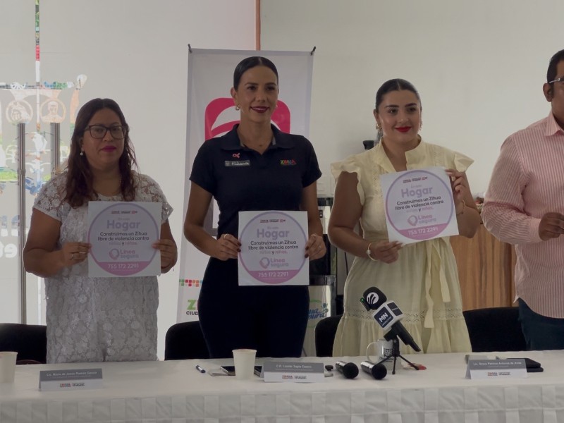 Abren línea anónima para denunciar violencia infantil en Zihuatanejo
