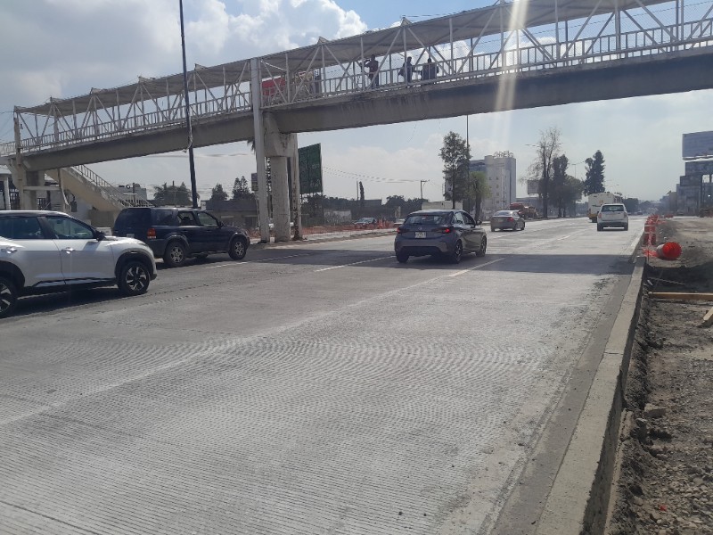 Abren ocho carriles de carretera Chapala