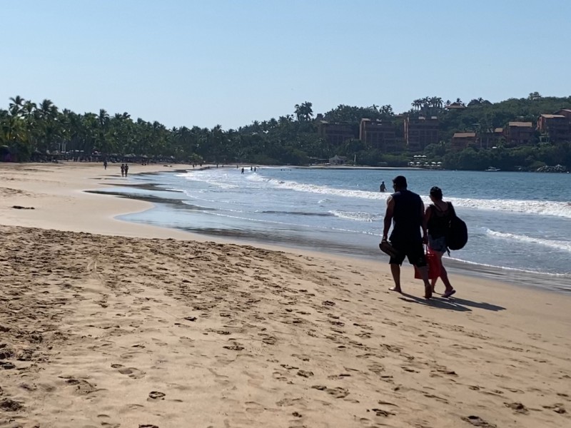 Abren playa Quieta bajo vigilancia aérea, marítima y terrestre