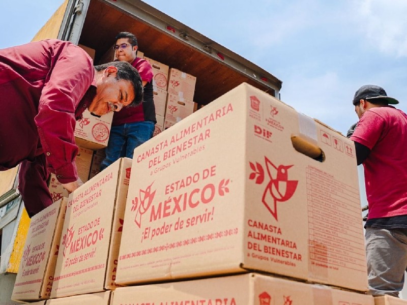 Abren registro para canastas alimentarias en Edomex
