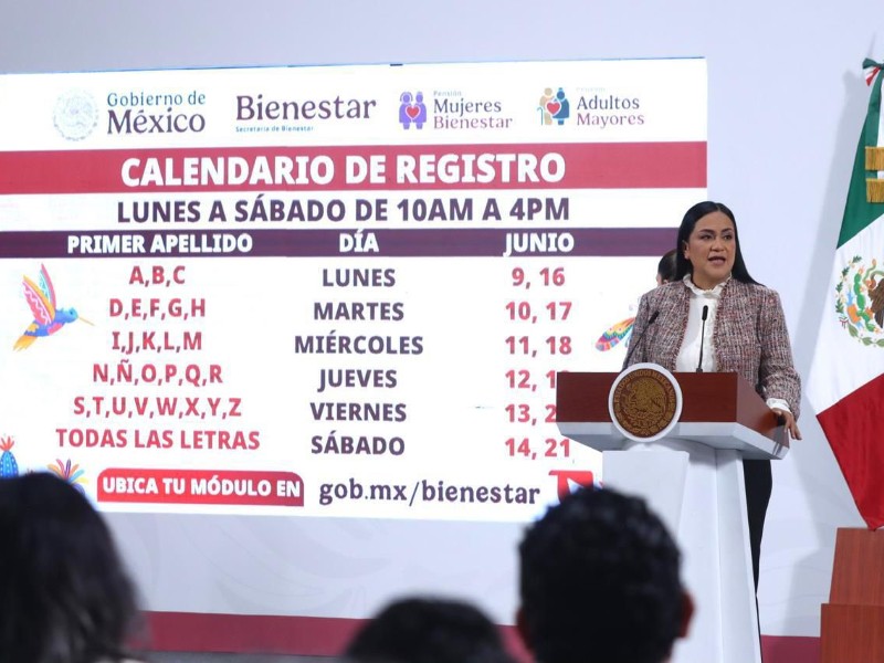 Abren registro para nuevas personas beneficiarias de Pensiones del Bienestar