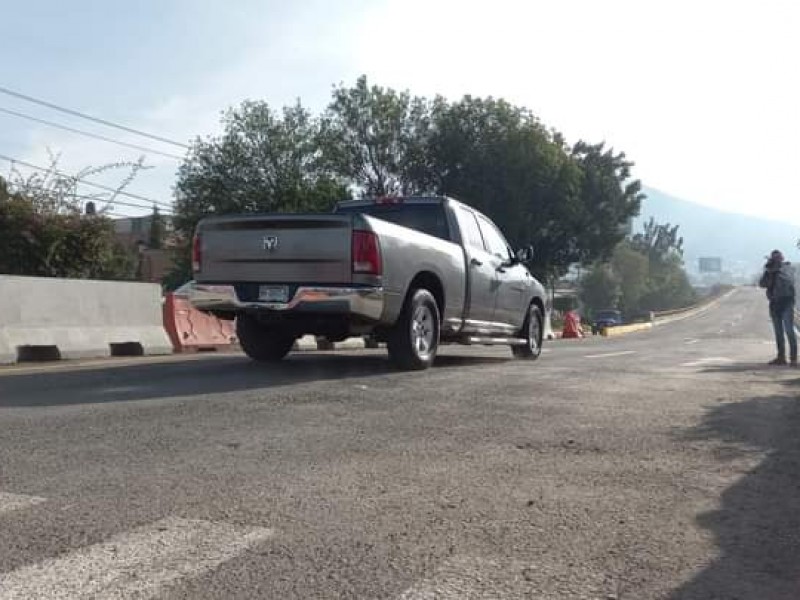 Abren segundo puente elevado en Distribuidor Salida Mil Cumbres