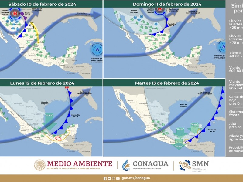 ¡Abríguense bien! Este fin bajarán más las temperaturas