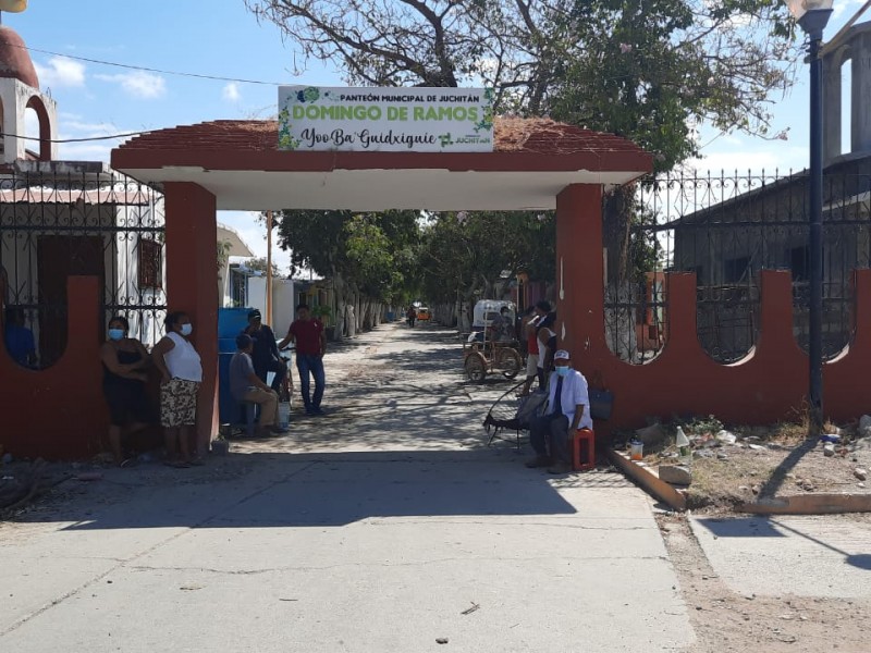 Abrirán panteones para celebración de Semana Santa en Juchitán