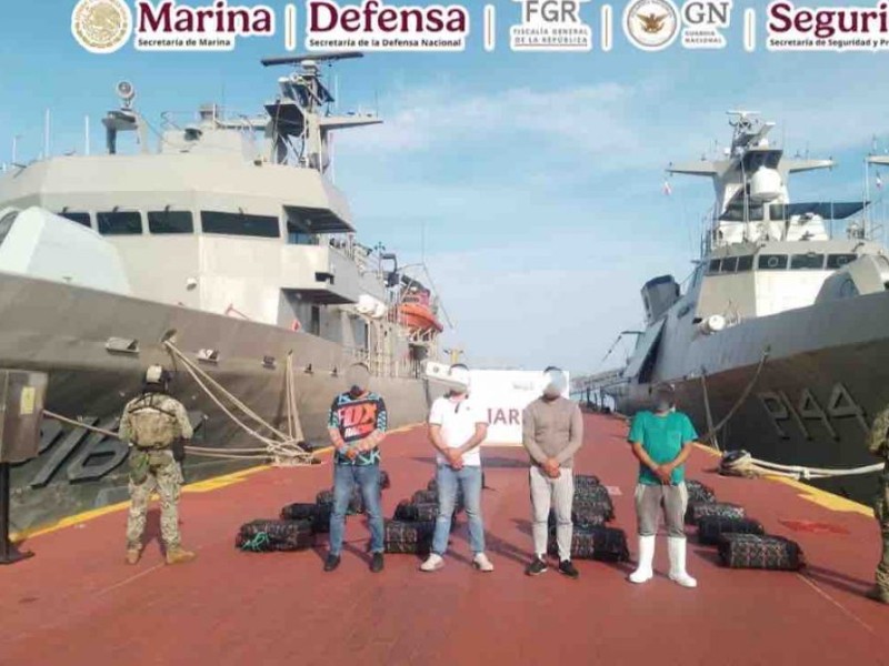 Acapulco: Detienen a cuatro hombres con 601 kilos de cocaína