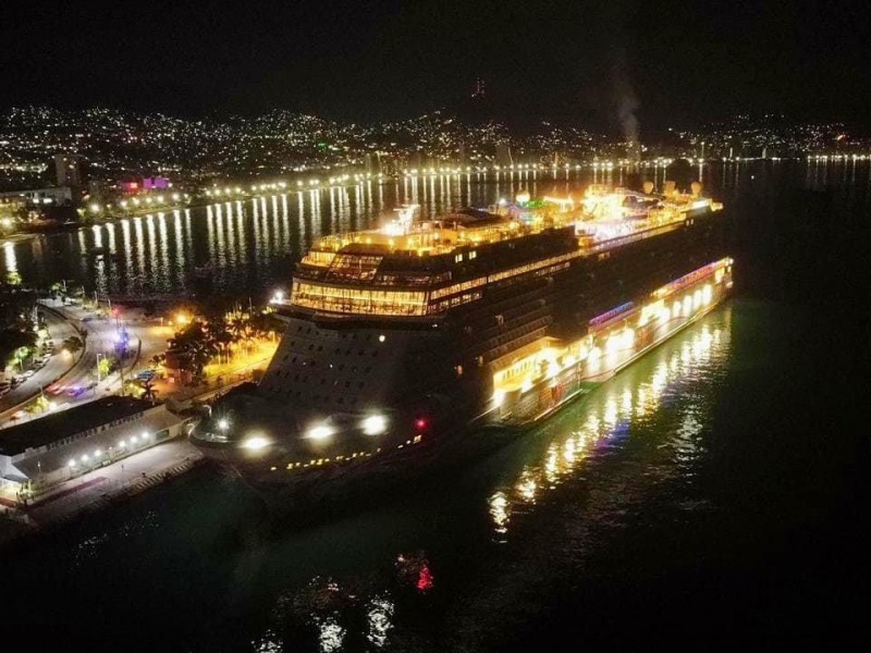 Acapulco recibe el décimo crucero de la temporada