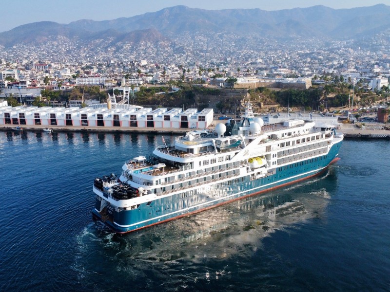Acapulco recibe el sexto crucero de la temporada 2023-2024