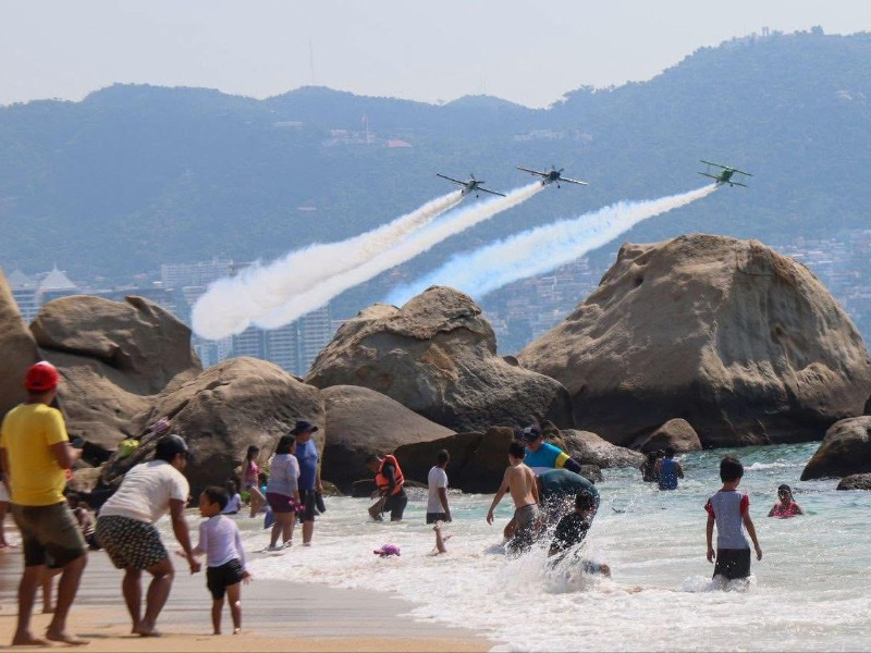 Acapulco vive uno de sus fines de semana más activos del año