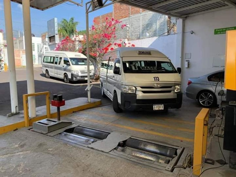 Acceden a verificación vehicular 300 transportistas