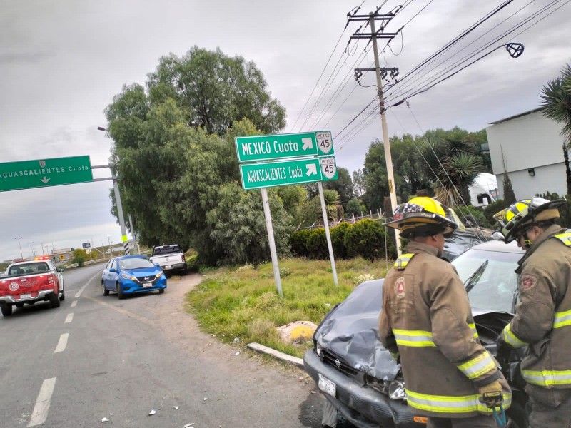 Accidente carretero en comunidad de Osiris, Guadalupe