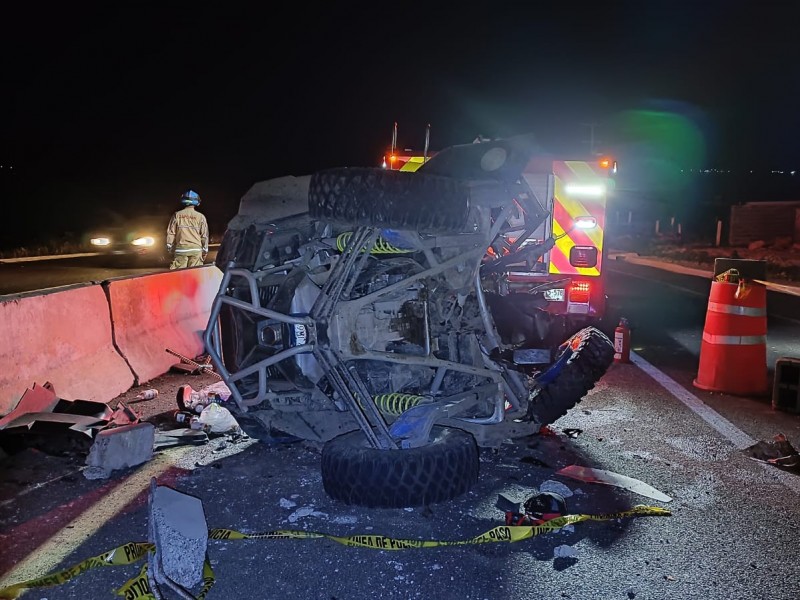 Accidente cobra una vida en carretera a Colotlán