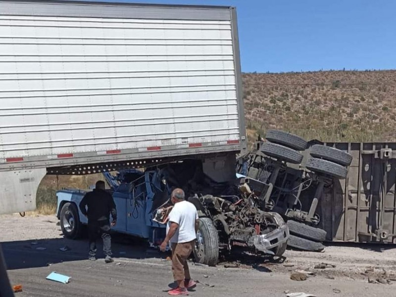 Accidente con saldo de un muerto, en libramiento Oceguera