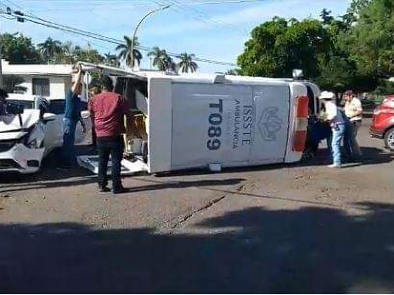 Accidente de ambulancia fue imprudencia