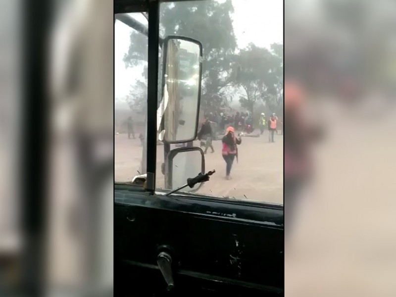 Accidente en aeropuerto de Santa Lucía; hay varios lesionados