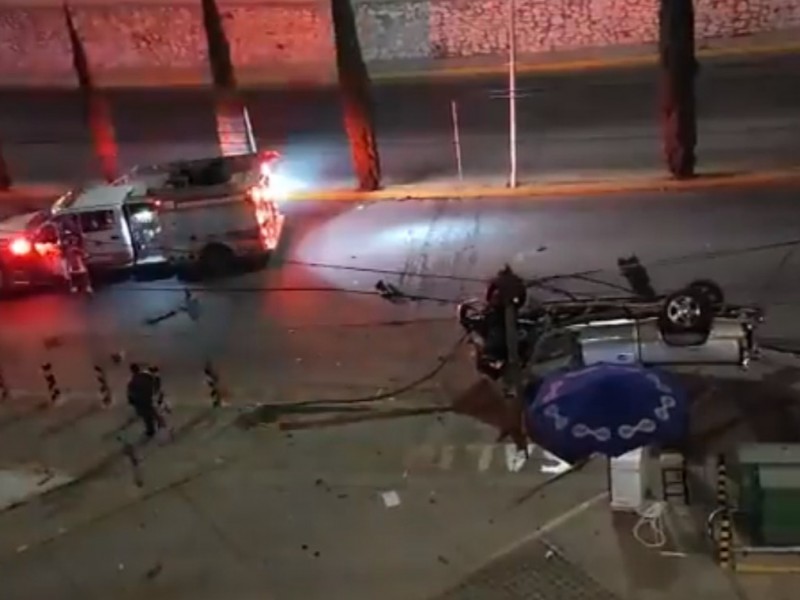 Accidente en calzada Zavaleta deja un muerto