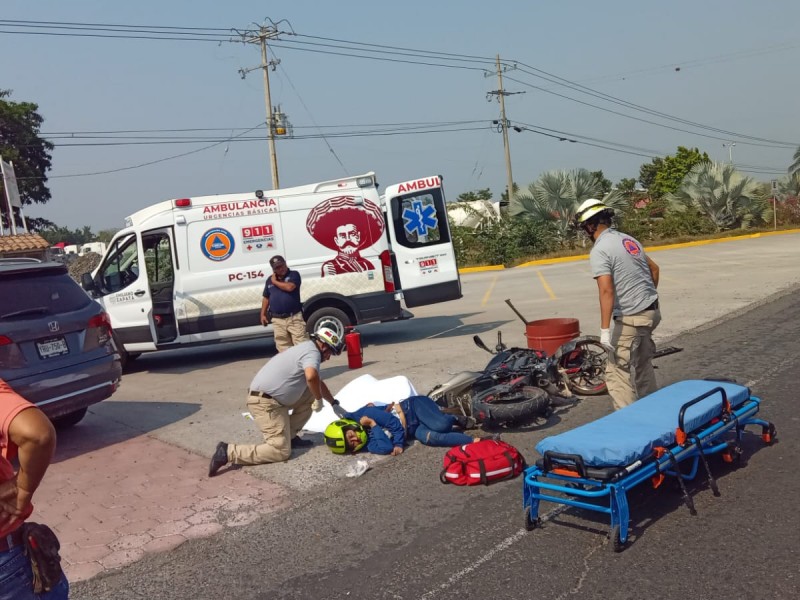 Accidente en carretera cobra la vida de motociclista