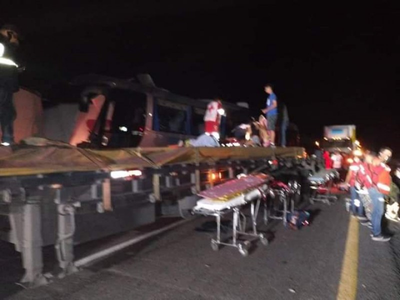 Accidente en carretera Torreón-Saltillo deja dos muertos