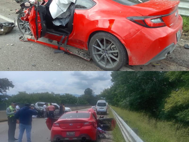 Accidente en carretera Oaxaca-México deja un muerto