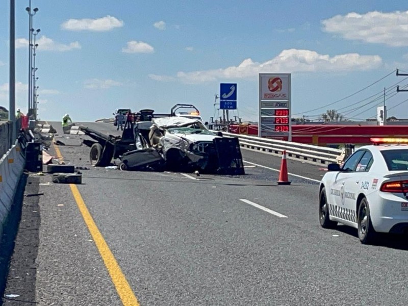 Accidente en el libramiento Celaya-Irapuato deja una persona sin vida