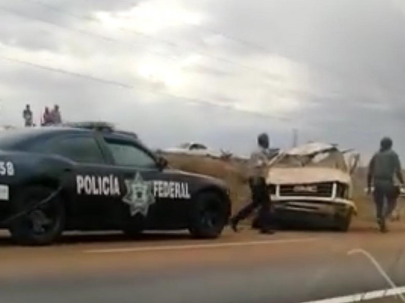 Accidente en Fresnillo deja a cuatro personas sin vida