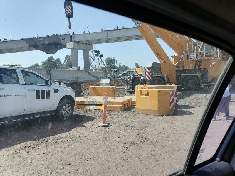 Accidente en las obras de interconexión del AIFA