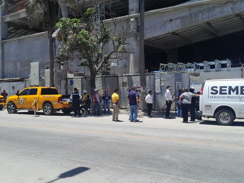 Accidente en obra de construcción deja un muerto en Mazatlán