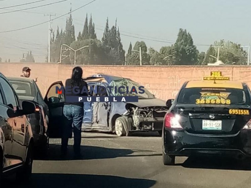 Accidente en Recta Cholula deja un muerto