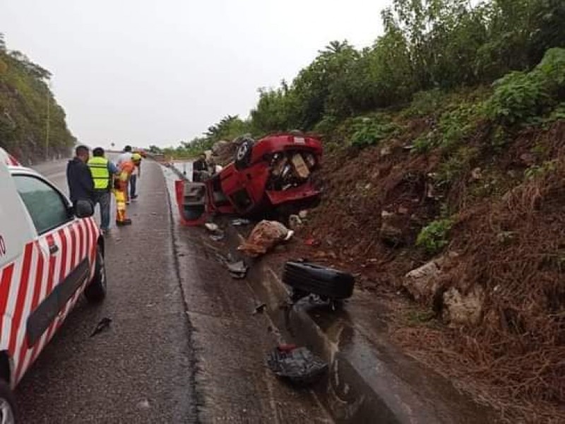 Accidente en tramo carretero SCLC-TGZ