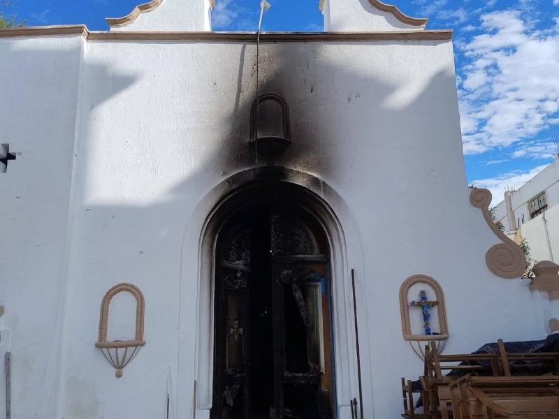 ¿Accidente o vandalismo? Exigen esclarecer incendio en templo de León