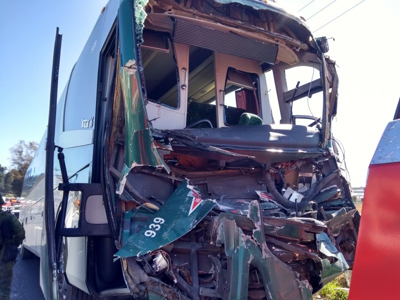 ACCIDENTE PARALIZA LA MÉXICO TOLUCA