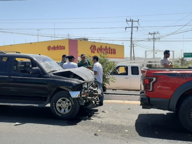 Accidente sobre la Transpeninsular